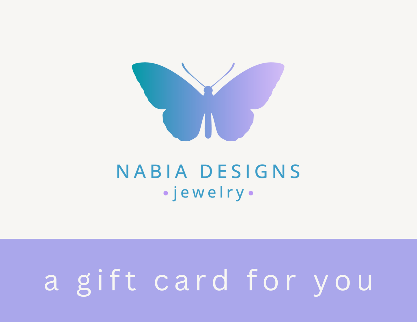 Nabia Designs Jewelry Gift Card