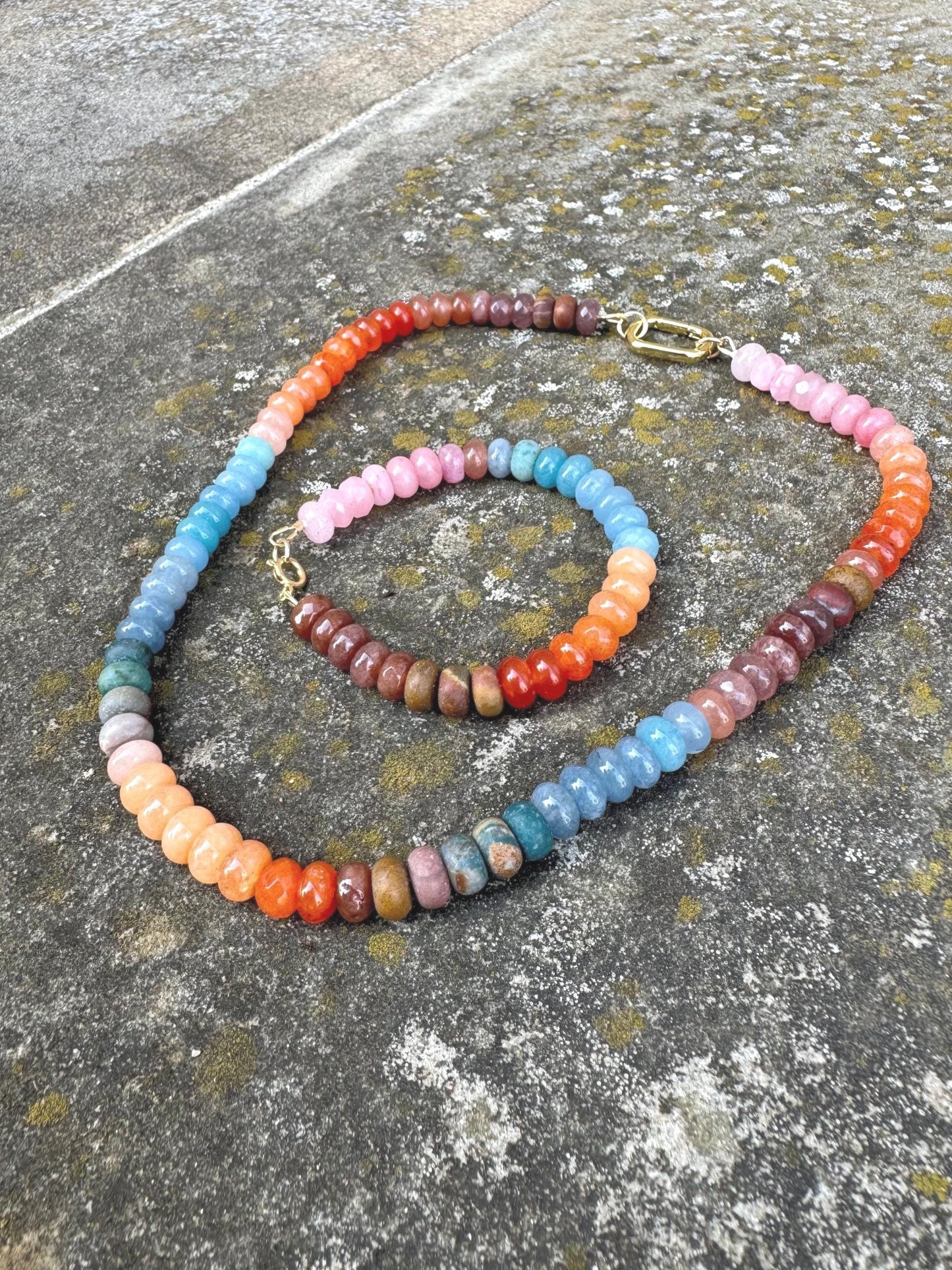 Tuscan Villa SHORTIE: a smaller ombré gemstone segment inspired by the beautiful, rustic villas in Italy’s Tuscan region